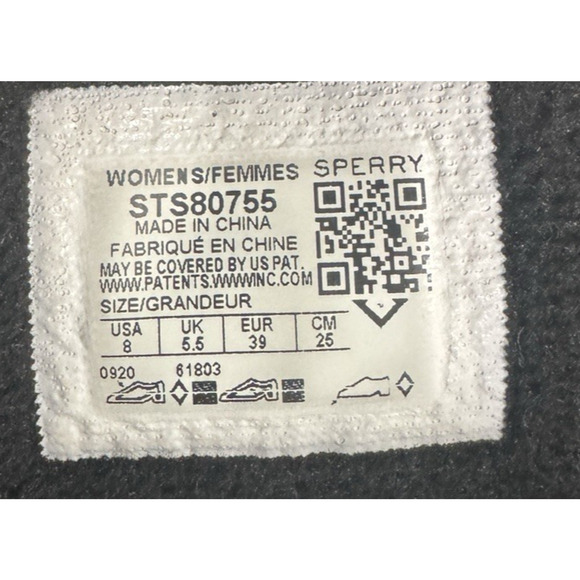 Sperry Womens 8 Rain Boot Waterproof Outdoor Quilted Saltwater Duck STD80755 - Picture 6 of 7